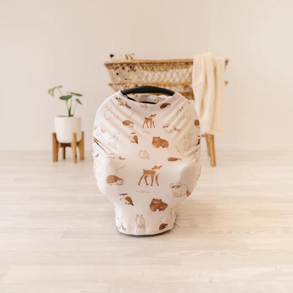 5 in 1 Multi-Use Cover - Woodland Animals