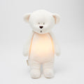 Humming Bear with Lamp - Cream