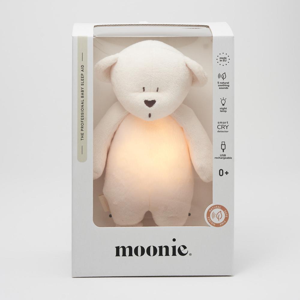 Humming Bear with Lamp - Cream