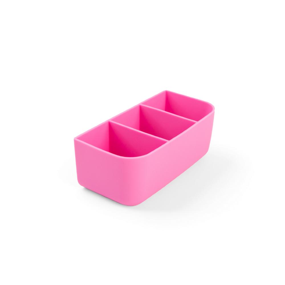 Pink silicone Montiico divider for the Bite Lunch Box