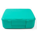 blue four compartment Montiico lunch box