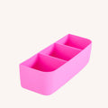 pink Montiico three compartment silicone tray for Feast lunch box