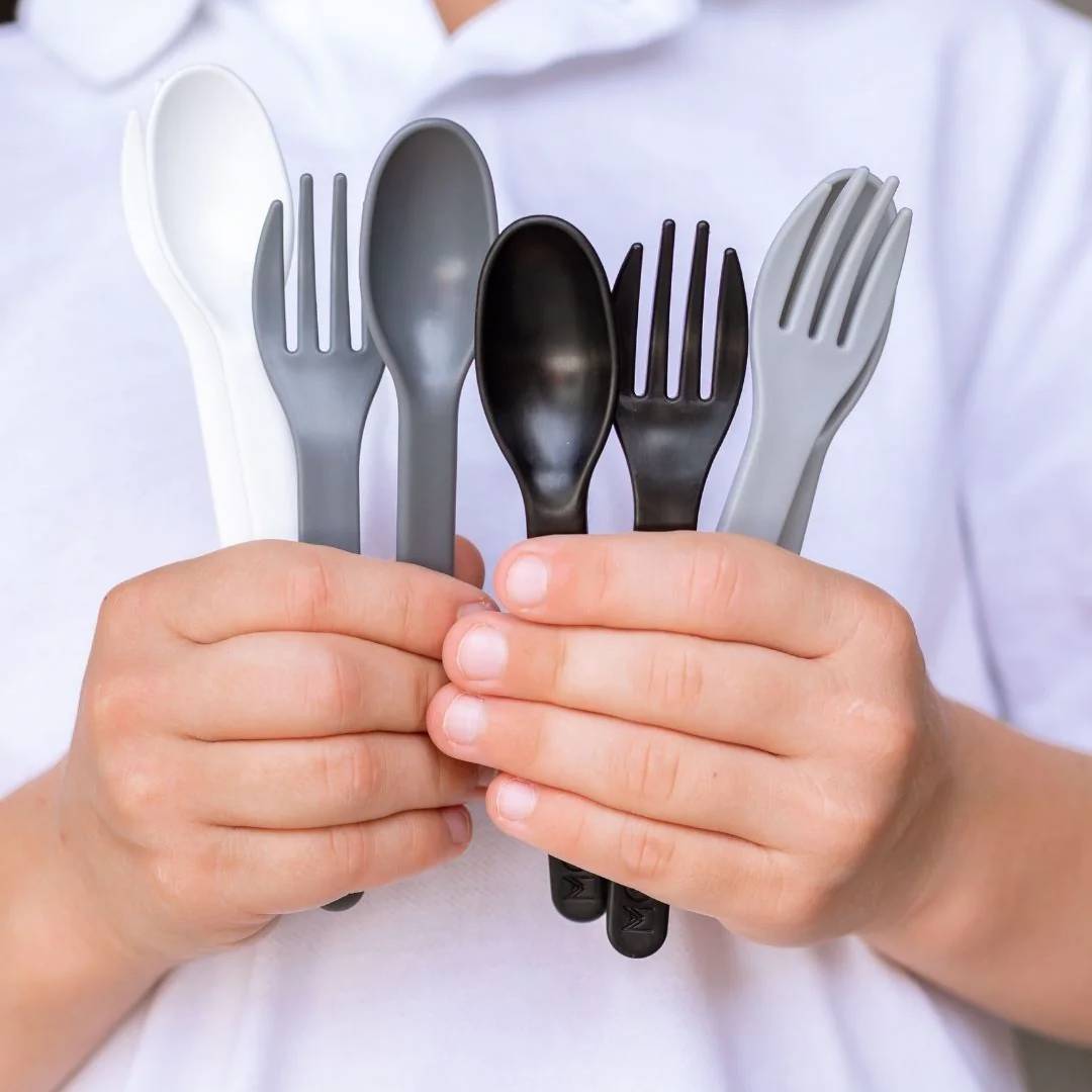 Out & About Cutlery Set - Monochrome