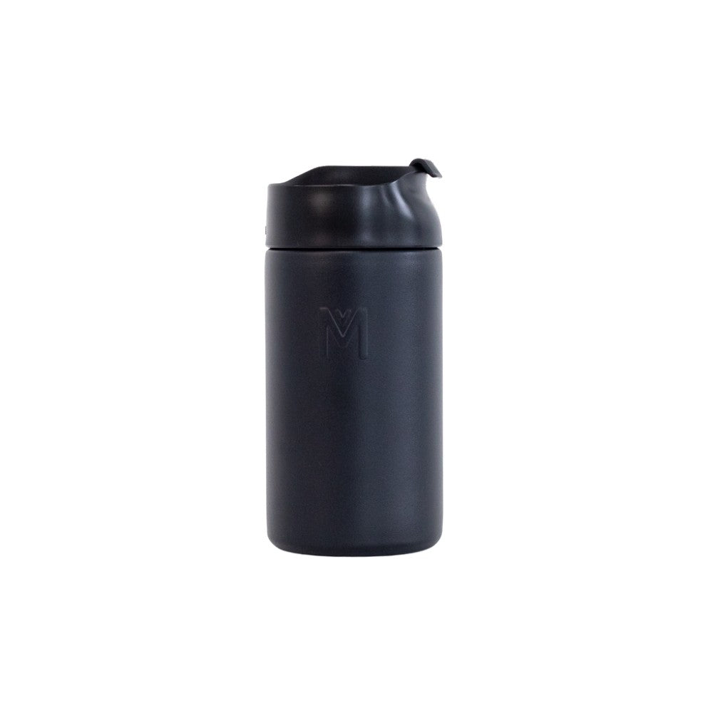 Midnight Black Montii Fusion Coffee Cup on a white background. 