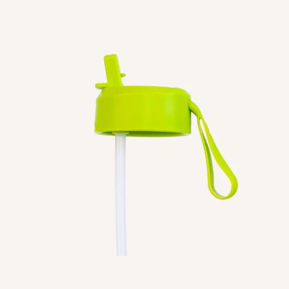 green Montiico replacement straw top lid