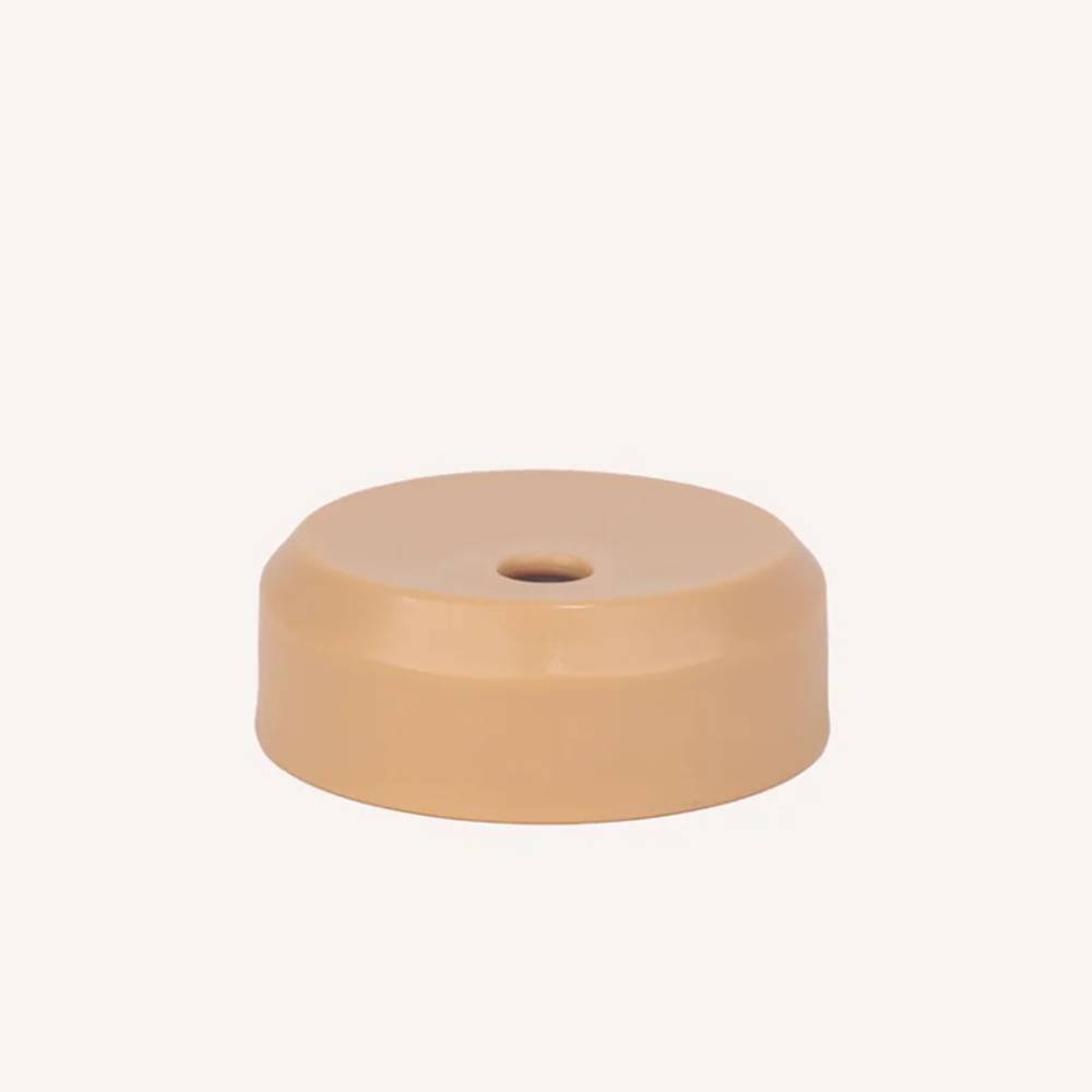 beige Montiico replacement smoothie lid