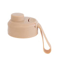 beige Montiico replacement screw top lid