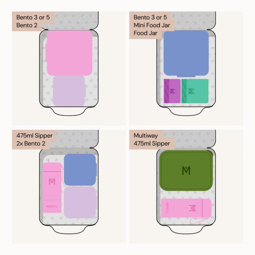Large Insulated Lunch Bag 2.0 - Check Mate