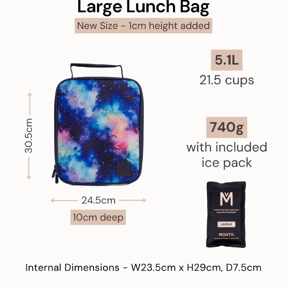 Large Insulated Lunch Bag 2.0 - Stealth