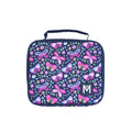 purple and pink butterflies Montiico medium insulated lunch bag