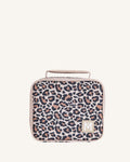 leopard print Montiico medium insulated lunch bag