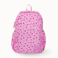pink with hearts Montiico mini kids backpack