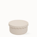 Silicone Scallop Bowl - Cream