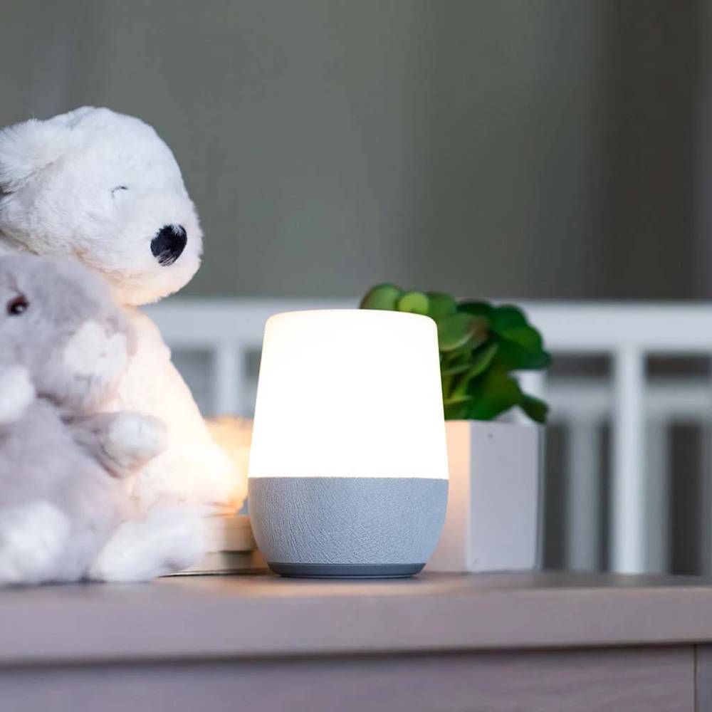 Duet White Noise Machine with Night Light and Wireless Speaker