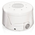 White noise machine with 'DOHM' branding on a white background