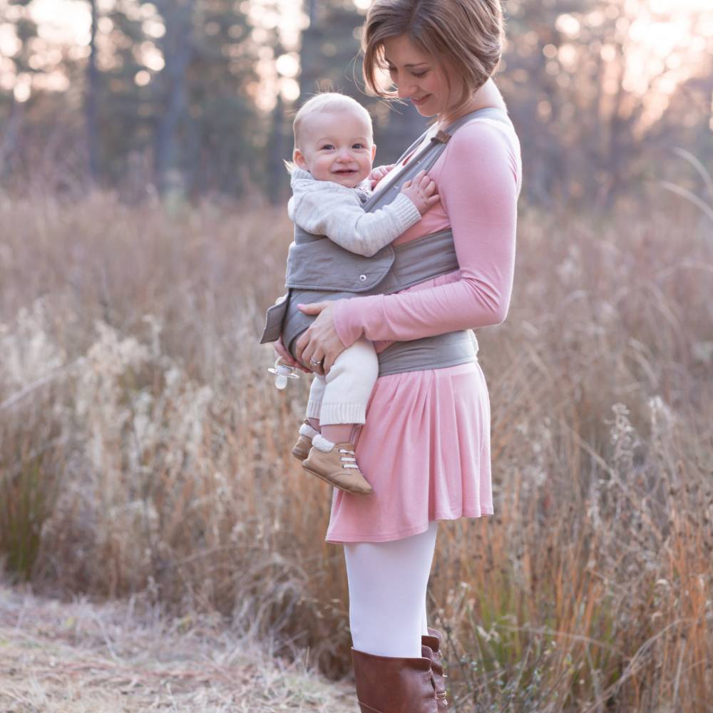 Breeze Baby Carrier - Light Grey