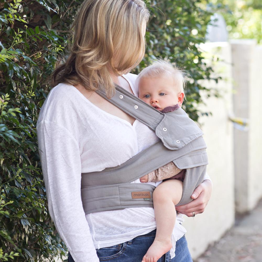 Breeze Baby Carrier - Light Grey