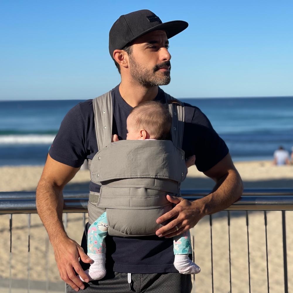 Breeze Baby Carrier - Light Grey
