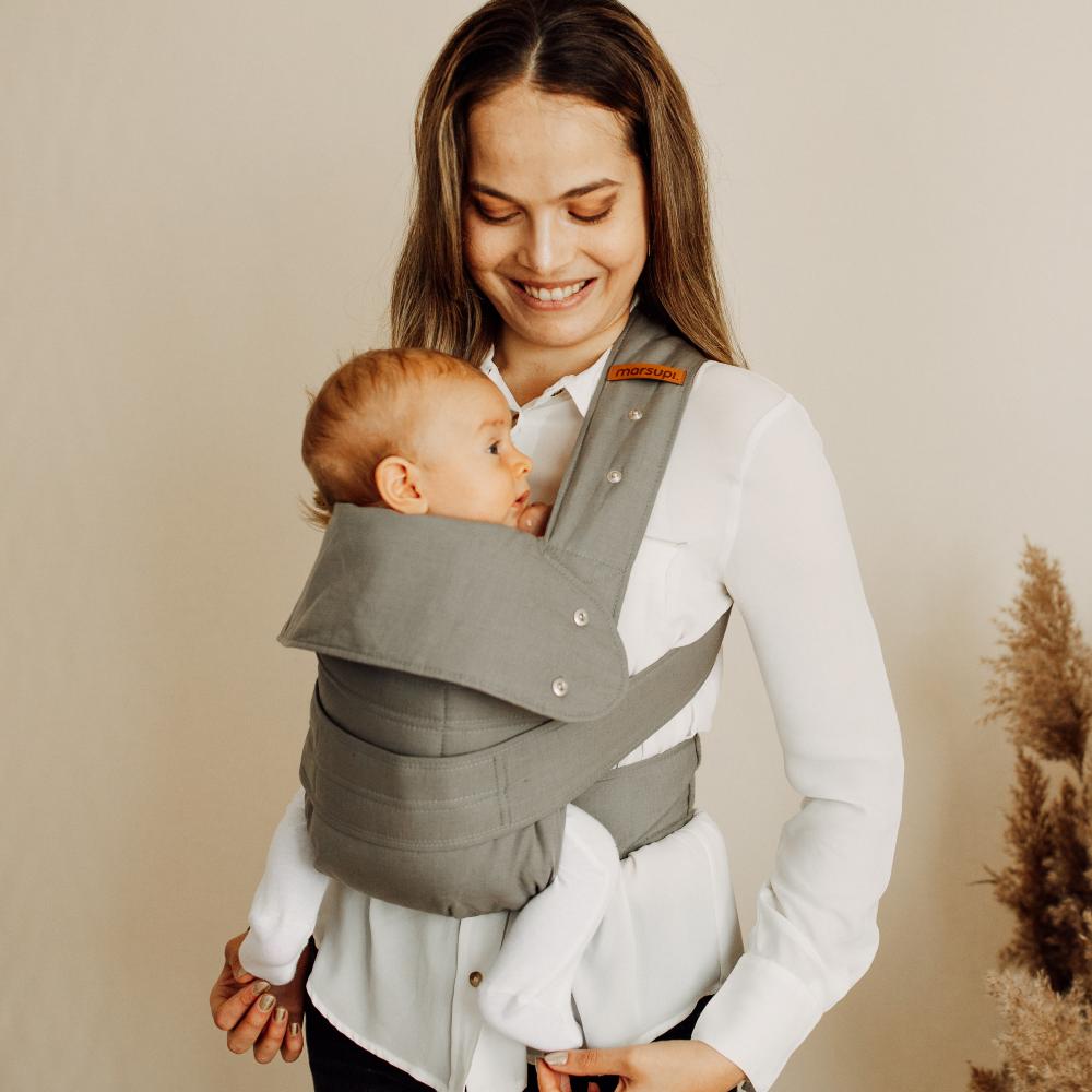 Breeze Baby Carrier - Light Grey