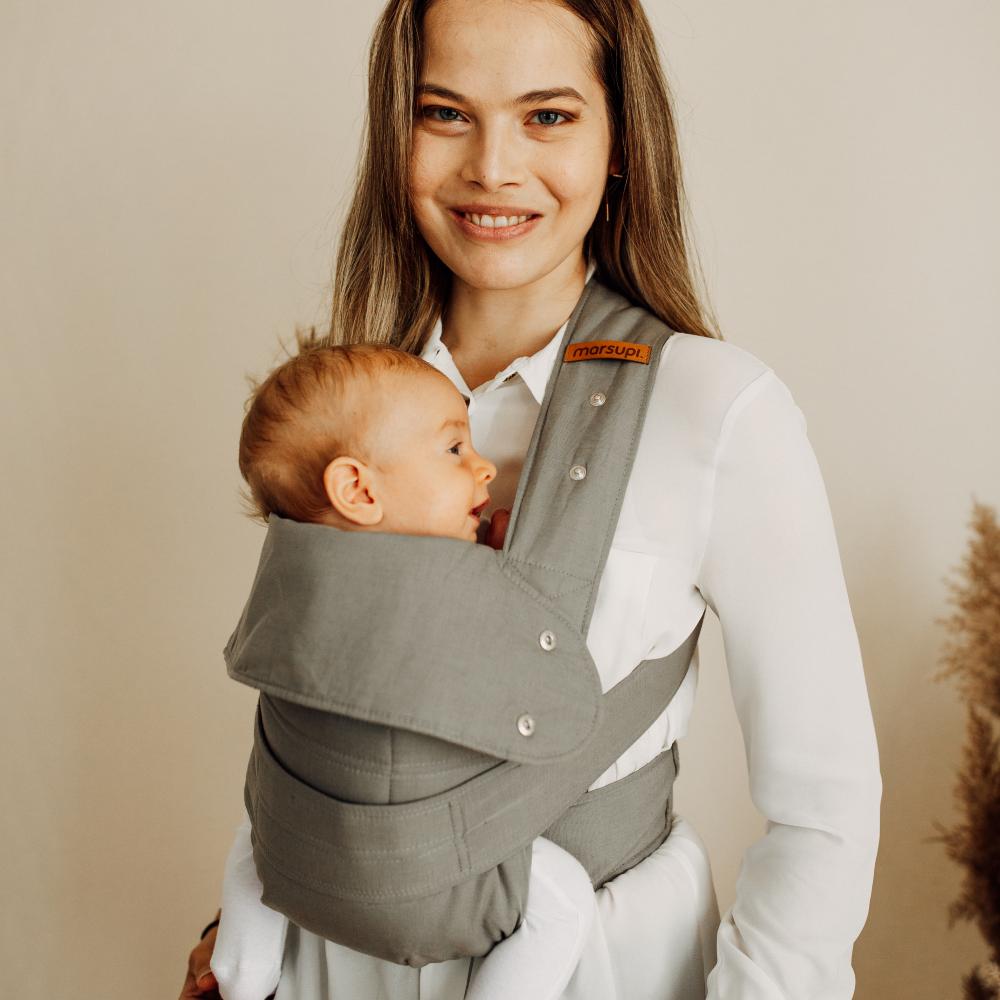 Breeze Baby Carrier - Light Grey
