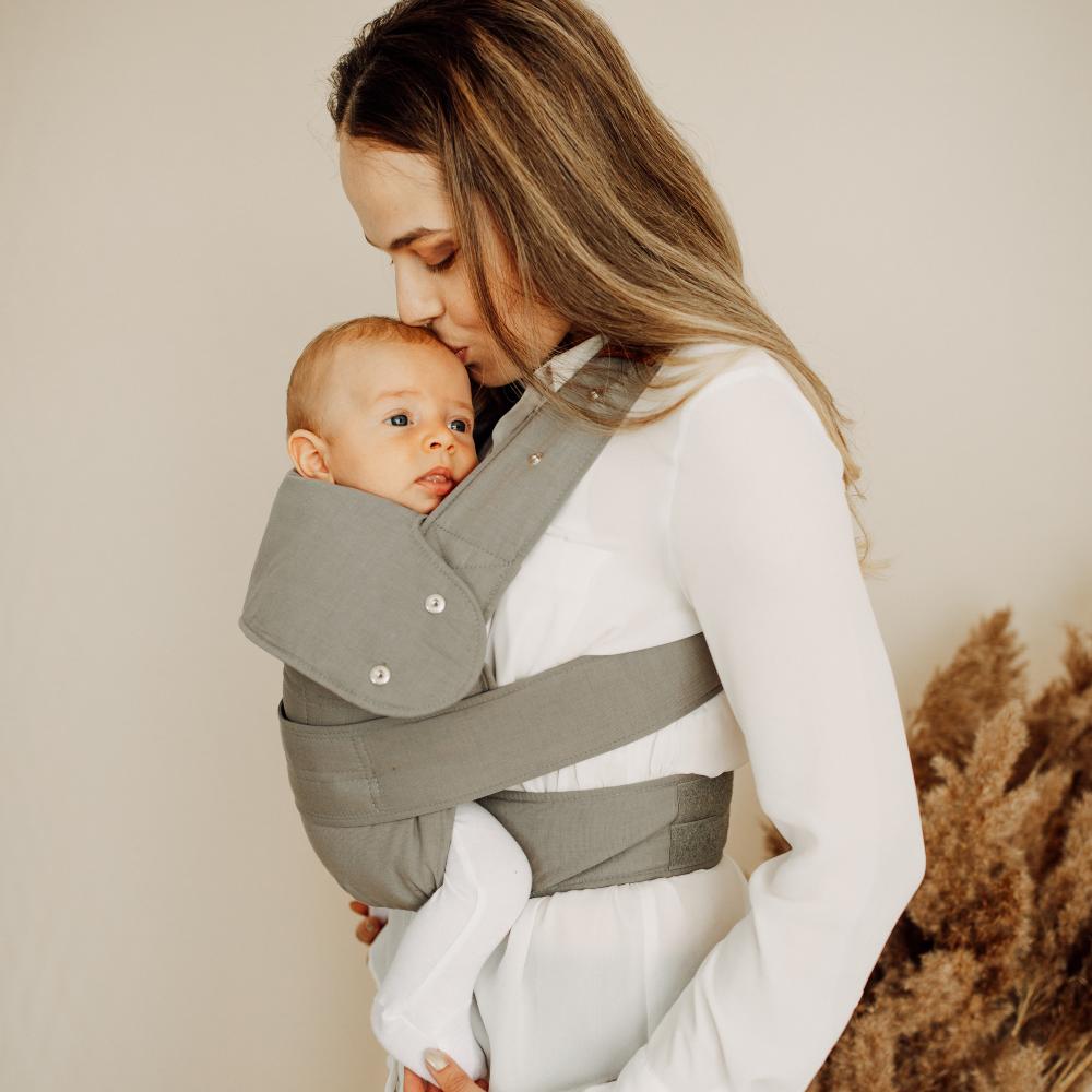 Breeze Baby Carrier - Light Grey