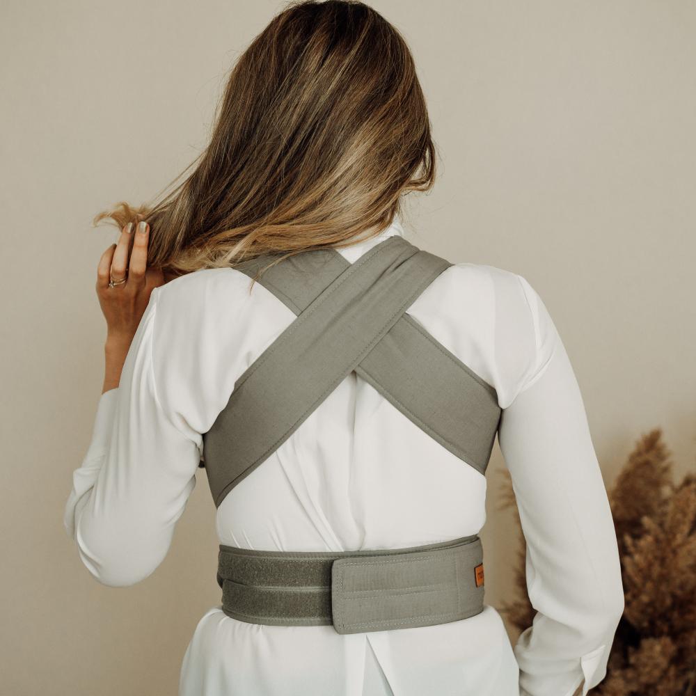 Breeze Baby Carrier - Light Grey