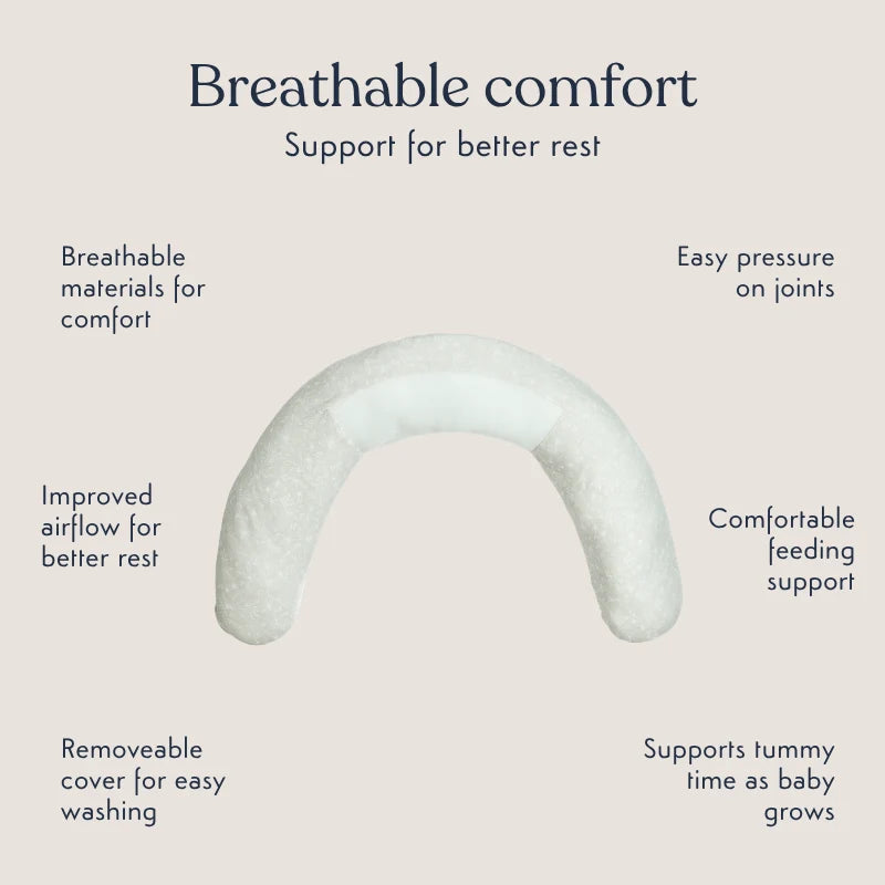 Breathe Pregnancy Pillow - Magical Garden