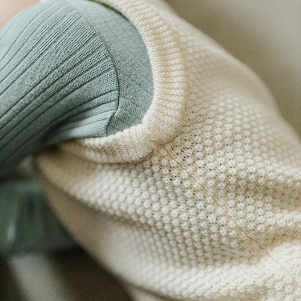 Merino Knit Vest - Natural