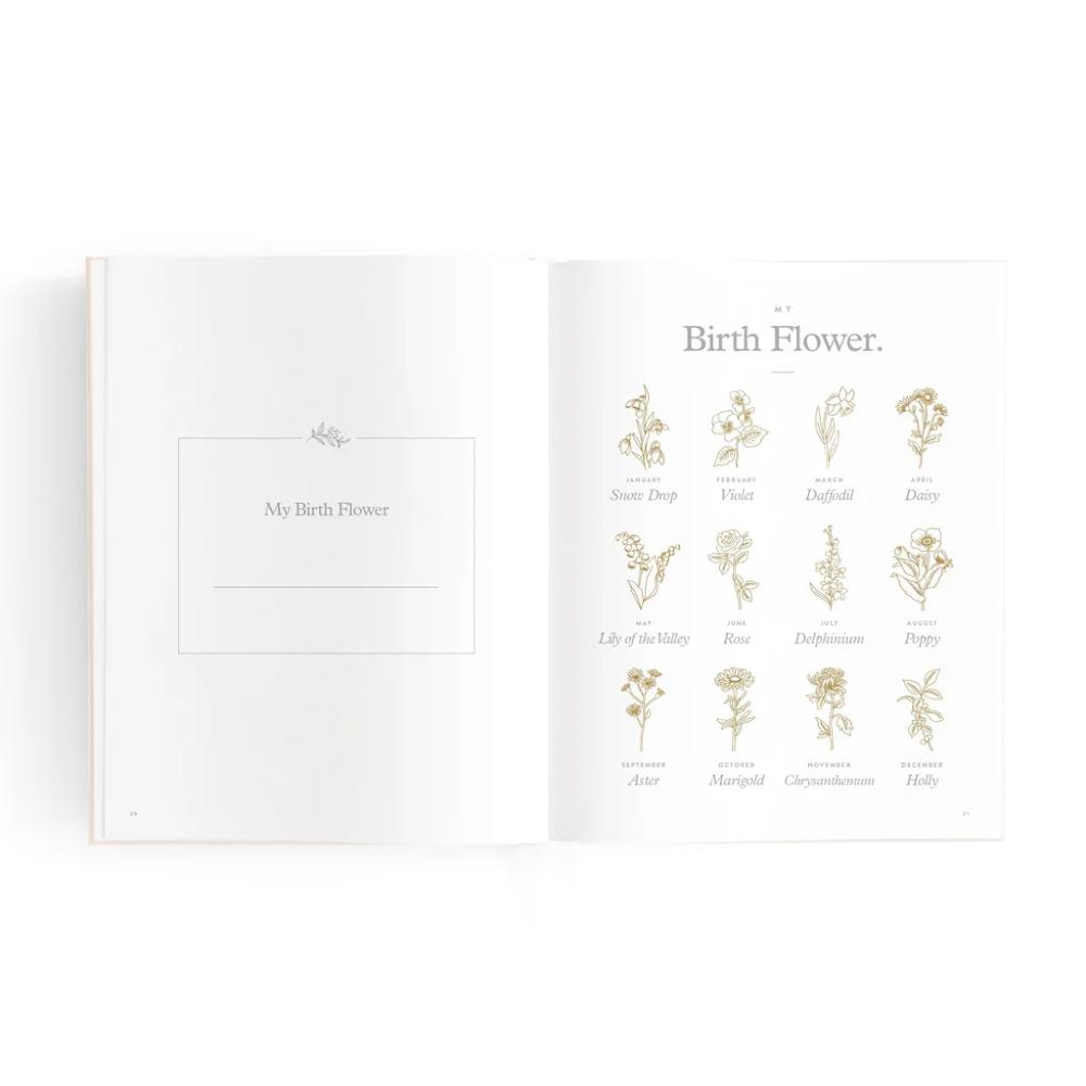 Mini Baby Book - Lilac