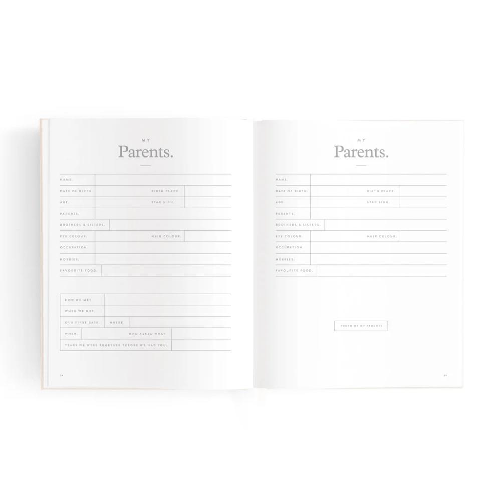 Mini Baby Book - Bluebell