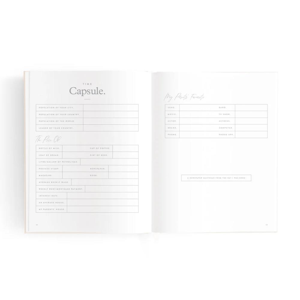Mini Baby Book - Bluebell
