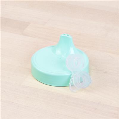 A Mint Re-Play No-Spill Cup Lid Only - Mint on a white background