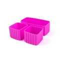 pink Montiico silicone mixed size cups for bento boxes