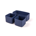 navy Montiico silicone mixed size cups for bento boxes