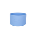 A sky blue bottle bumper on a white background. 