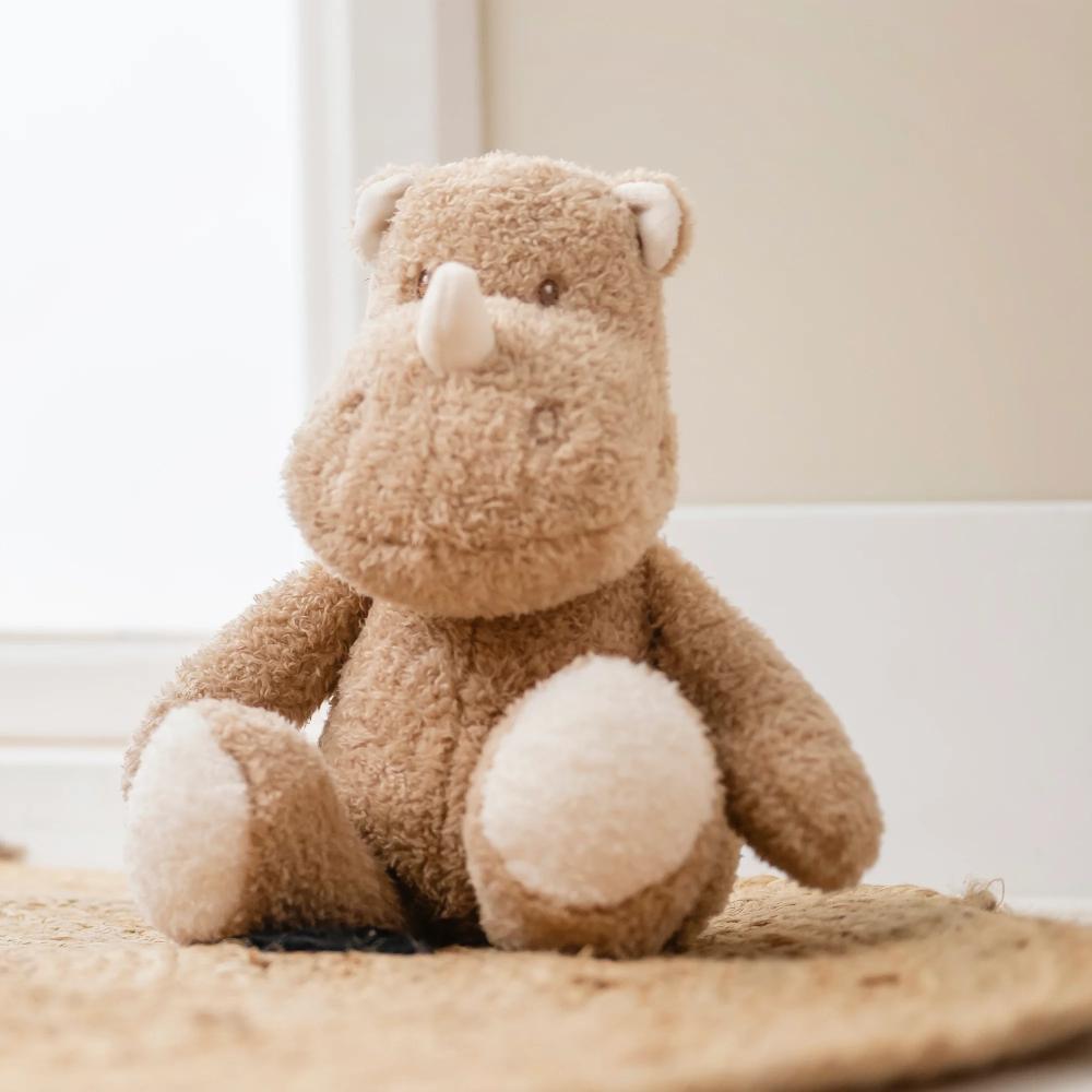 Teddy Cuddly Rhino - Caramel