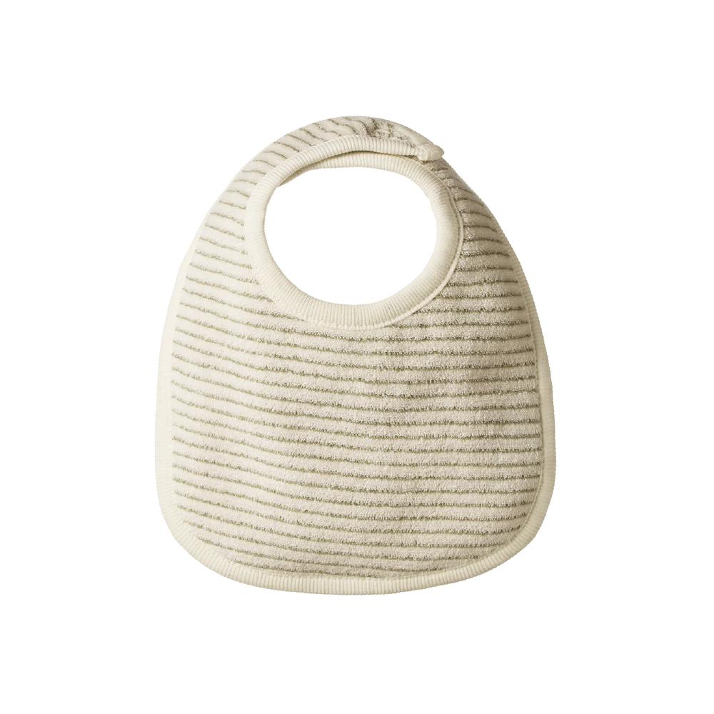 Dribble Bibs 3pk - Nettle Pinstripe/Natural/Nettle