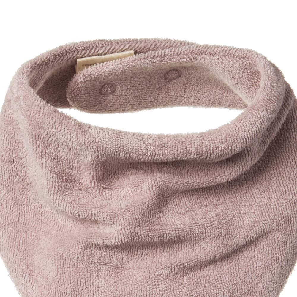 Terry Triangle Bib - Lilac