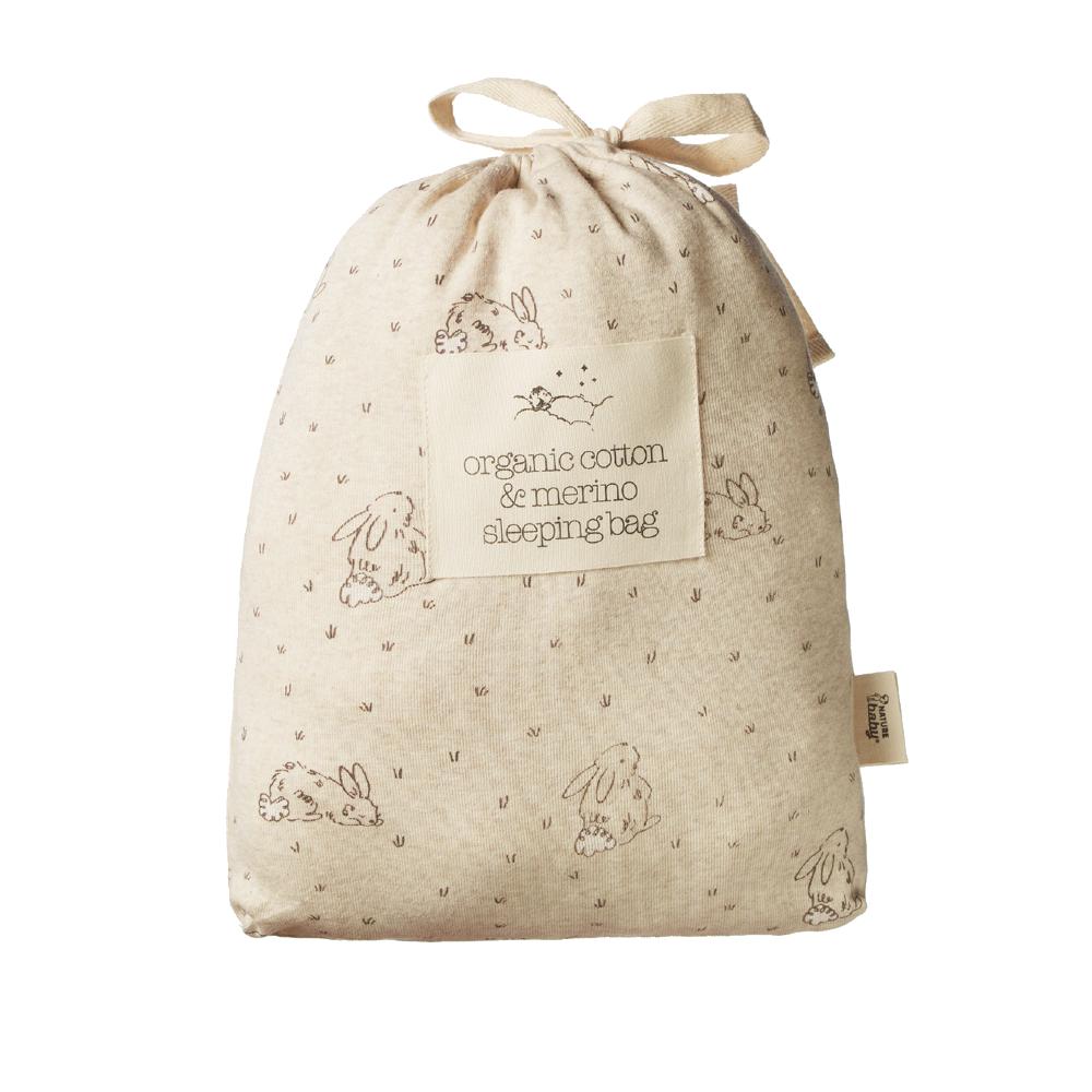 Cotton/Merino Inner Bag - Bramble Burrow Sleep Print