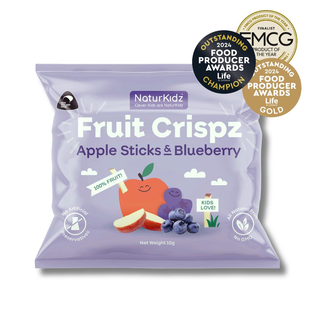 Fruit Crispz Apple Sticks and Blueberry