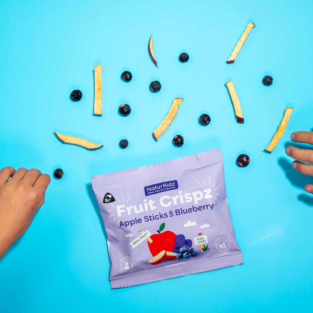 Fruit Crispz Apple Sticks and Blueberry
