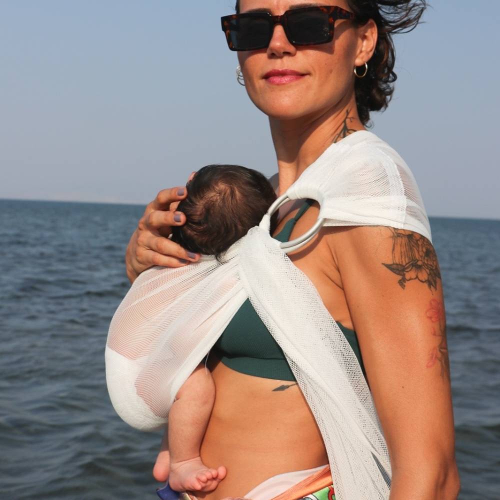 Aqua Ring Sling - White