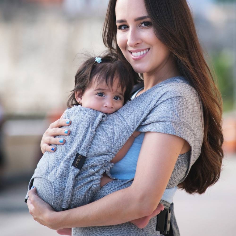 Half Buckle Carrier - Grey Diamond