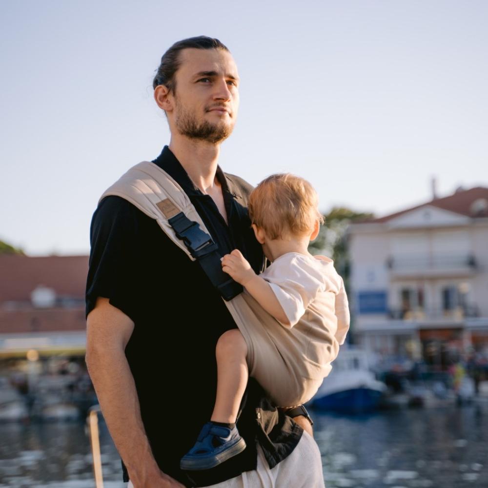 Up & Down Hip Carrier - Pebble
