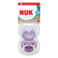 First Choice Classic Day & Night Soother Dummy 2pk - Purple