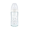 First Choice Glass Bottle Wide Neck - White