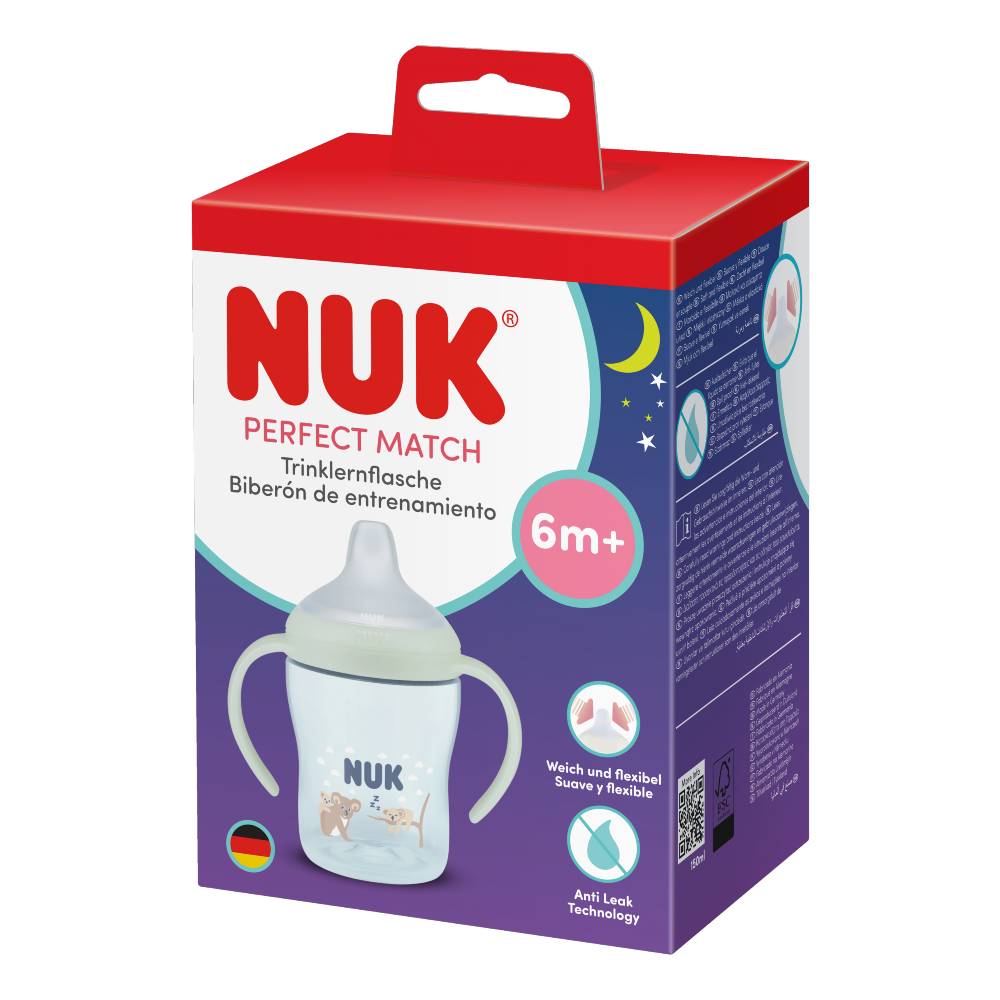 Perfect Match Learner Bottle Night with Spout - Blue Koala