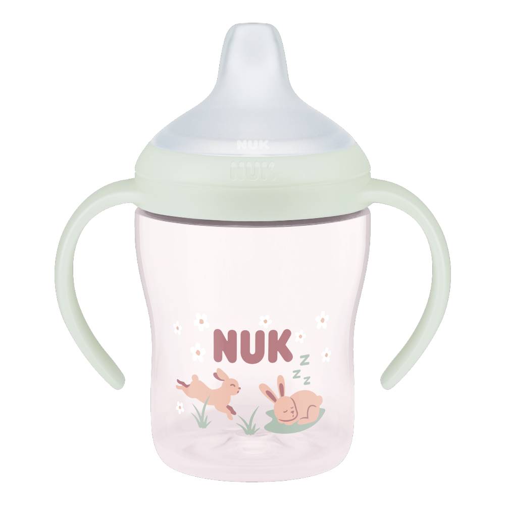 Perfect Match Learner Bottle Night with Spout - Pink Bunny