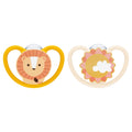 Space Soother Dummy 2pk - Lion