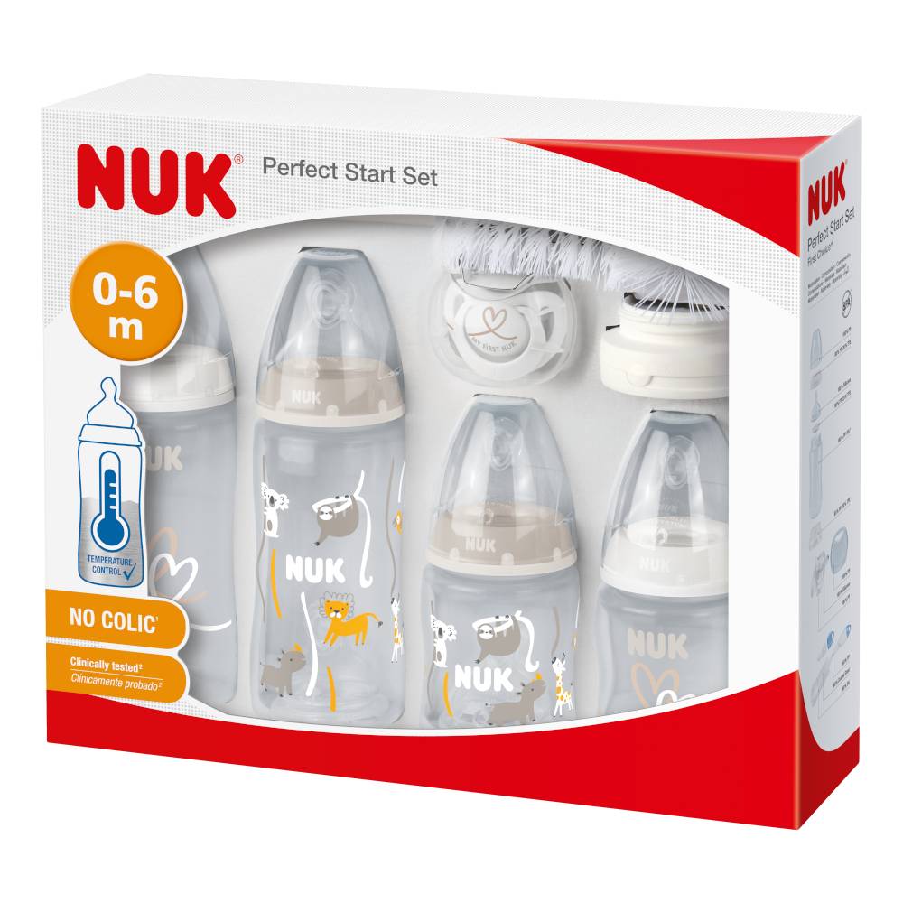 NUK First Choice+ Perfect Start Set with Temperature Control